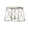 Z-Lite Trestle 3 Light Flush Mount, Antique Silver 447F14-AS - alternate 1